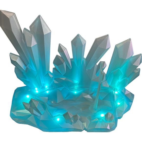LOL Surprise OMG Crystal Star Collector Edition Stand White Light Up Blue Glow - Picture 1 of 16